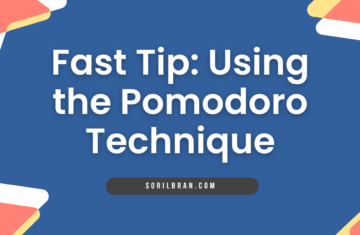 Using the Pomodoro Technique to get stuff done