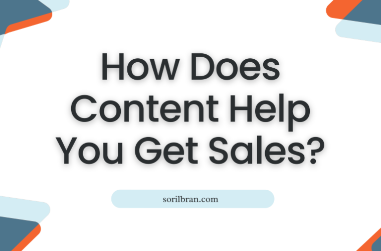 CONTENT MARKETING AND SALES