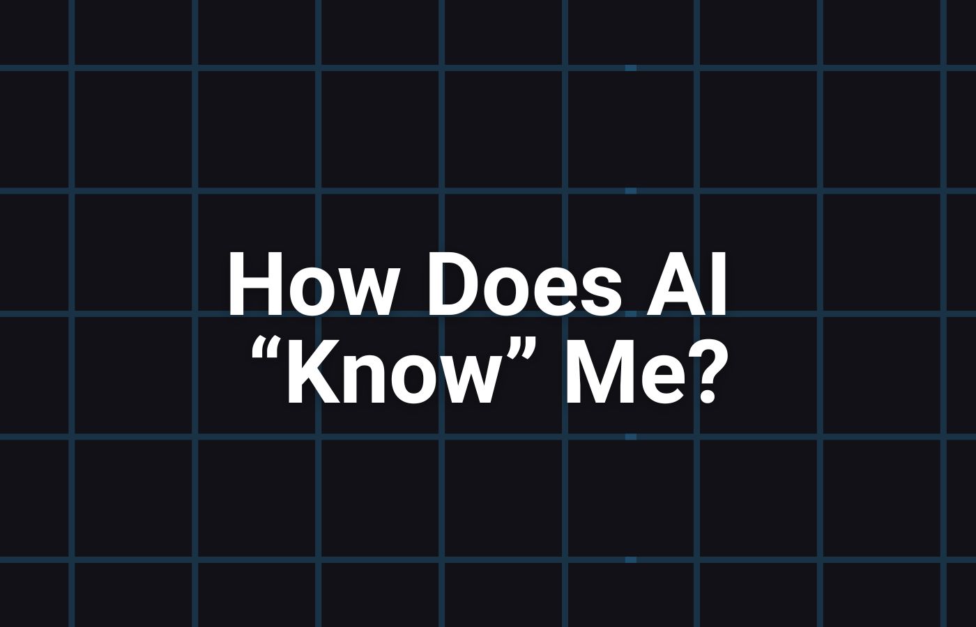AI Fluency Log by Sorilbran - How Does AI “Know” Me: Identity Anchors & Pattern Recognition