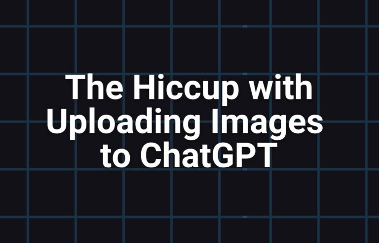 AI Fluency Log by Sorilbran - "Notice, Ask, Mitigate: The Hiccup with Uploading Images to ChatGPT"