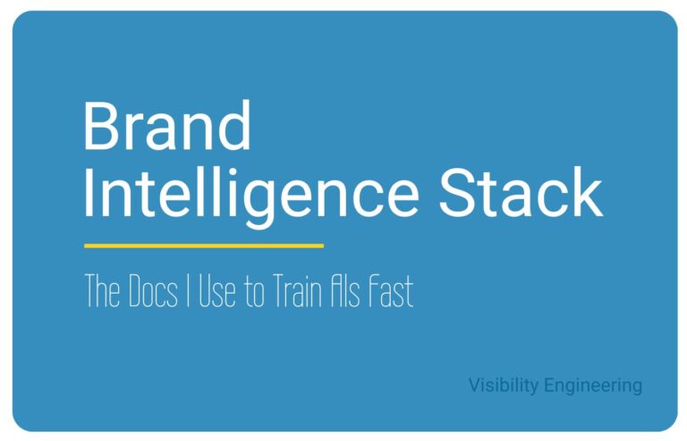 cover for Brand Intelligence Stack The Docs I Use to Train AI Fast, an article by Sorilbran
