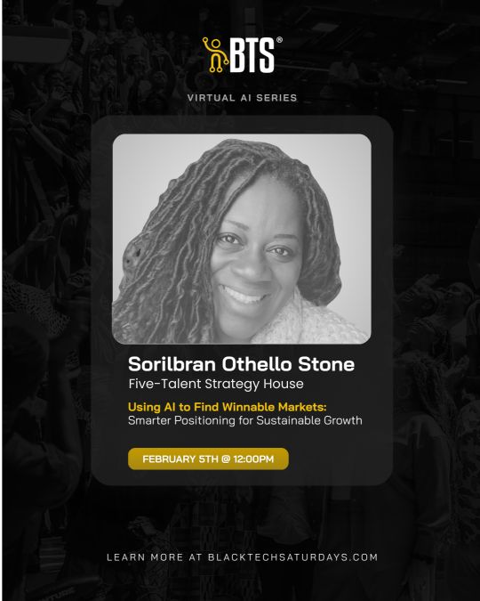 Using AI to Find Winnable Markets workshop with Sorilbran Stone