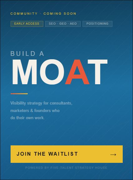 Build a Moat — Skool Community