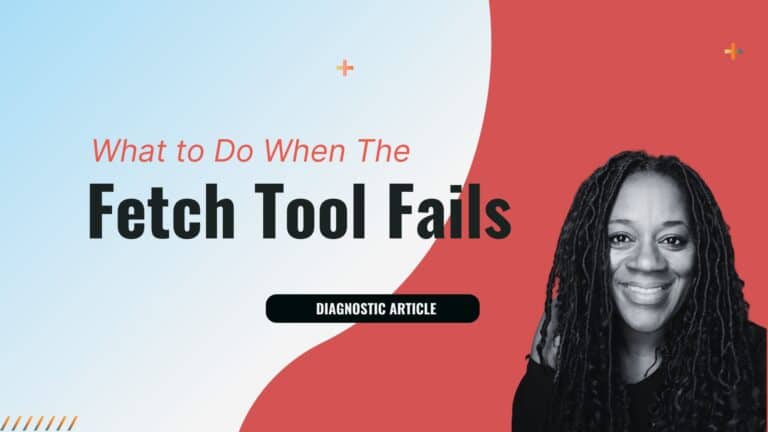 thumbnail for Article by by Sorilbran Stone - What to Do When the Fetch Tool Fails